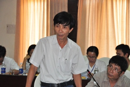 Bí thư Hội An Nguyễn Sự: Tôi tin người kế nhiệm sẽ làm tốt hơn tôi - 1 Ông Nguyễn Sự - Bí thư Thành ủy Hội An – trong một lần trao đổi với các cơ quan báo chí tại Hội An