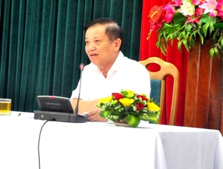 Lừa bán chung cư cho người nghèo: Bị tù 15 năm vẫn không sợ! - 1 Bí thư Trần Thọ tại Hội nghị Thành ủy Đà Nẵng sáng 25/6