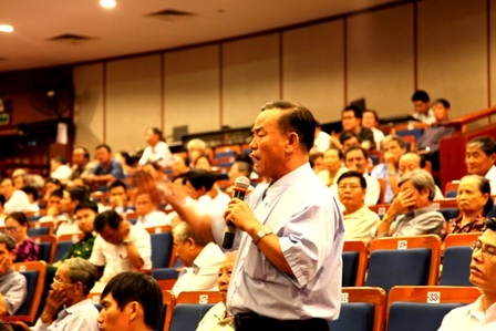 Cử tri Đà Nẵng rất quan tâm đến vấn đề biển Đông hiện nay