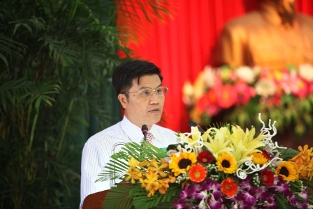 Ngô Quang Vinh - Giám đốc Sở VHTT-DL Đà Nẵng - trả lời ý kiến chất vấn của đại biểu