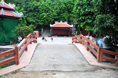 Những lối đi bên trong khu biệt phủ