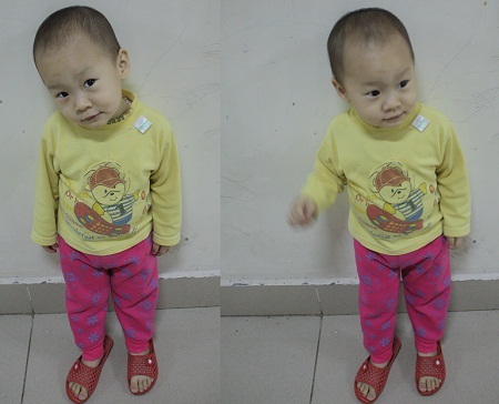 Bé Ngọc Diệp đã mất do biến chứng ung thư máu - 1 Những hình ảnh đáng yêu của bé Ngọc Diệp cách đây ít lâu