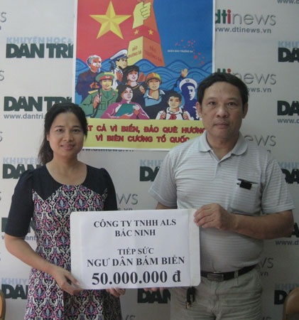 Công ty TNHH ALS Bắc Ninh ủng hộ 50 triệu đồng "Tiếp sức ngư dân bám biển" - 1 Công ty TNHH ALS Bắc Ninh ủng hộ 50 triệu đồng Tiếp sức ngư dân bám biển