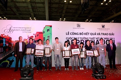 Lễ trao giải cuộc thi ý tưởng thiết kế sắc màu 2011 - Appreciation  - 2