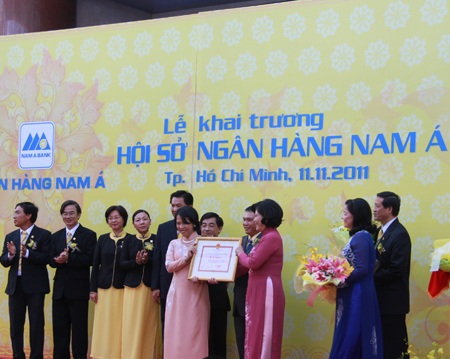 Khai trương Hội sở Ngân hàng Nam Á - 1 Khai trương Hội sở Ngân hàng Nam Á - 1