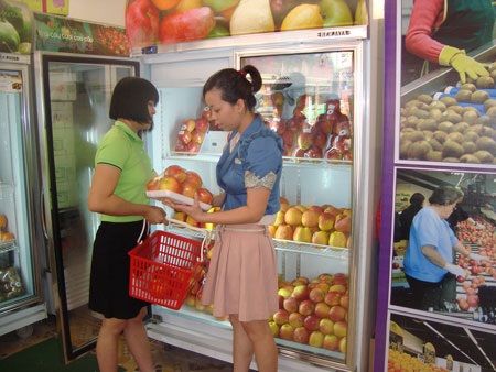 Thị trường Trái cây nhập khẩu: Nho đen không hạt lên ngôi