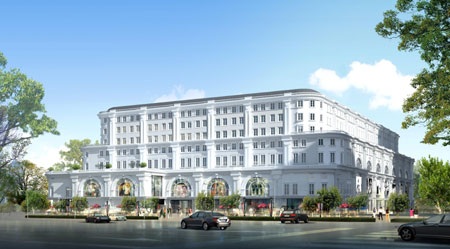 Vincom center A TP.HCM bàn giao mặt bằng  