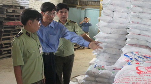 Phát hiện lượng lớn đường nhái đường Biên Hòa