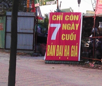 Lừa khách ngoạn mục bằng chiêu “khuyến mại sắp hết” - 1 Lừa khách ngoạn mục bằng chiêu “khuyến mại sắp hết”