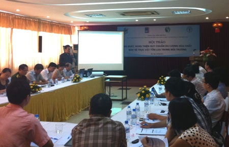 Cần sớm có quy chuẩn xử lý hóa chất BVTV tồn lưu - 1 Cần sớm có quy chuẩn xử lý hóa chất BVTV tồn lưu