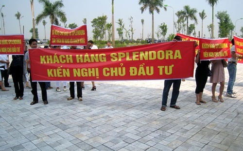 Hàng chục tỷ đồng tiền chênh mua nhà Splendora "rơi" vào túi ai? - 1 Hàng chục tỷ đồng tiền chênh mua nhà Splendora rơi vào túi ai?