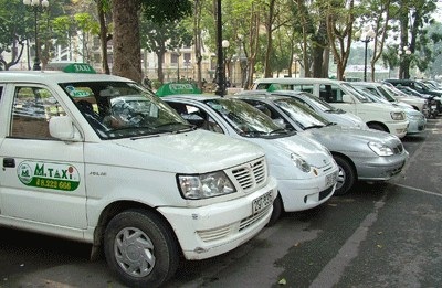 Hàng trăm lái xe taxi Mai Linh lãn công đòi nợ lương - 1 Hàng trăm lái xe taxi Mai Linh lãn công đòi nợ lương