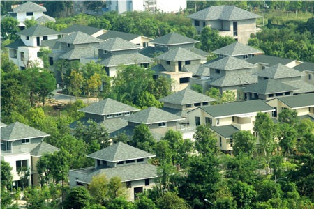 Cuộc sống xanh ở Ecopark - 9 Mỗi căn biệt thự đều ngập tràn trong không gian xanh, thoáng đãng