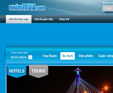 Nhóm Mua hoạt động trở lại - 1 Trang web Nhóm mua