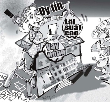 Tín dụng “đen”, từ lãi “khủng” đến… đổ vỡ dây chuyền - 1 Người cho vay: Luôn nắm đằng lưỡi