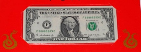 Tờ 1 USD Quý Tỵ giá 5 triệu đồng - 1 Ngay sau khi về Việt
