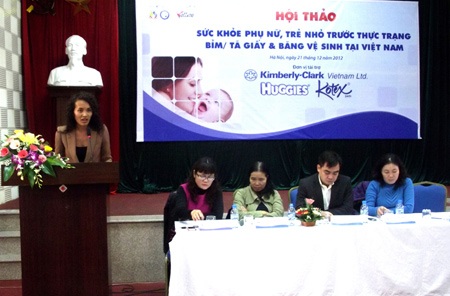 Huggies và Kotex: Vì sức khỏe người tiêu dùng - 2 Sức khỏe phụ nữ, trẻ nhỏ là vấn đề ưu tiên hàng đầu của Kimberly Clark