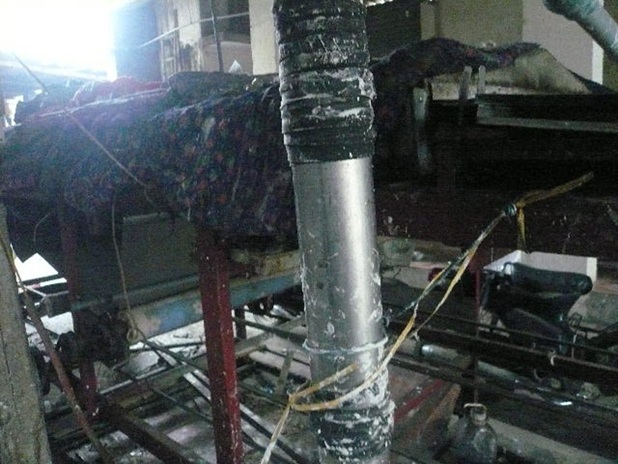 Cỗ máy làm miến.