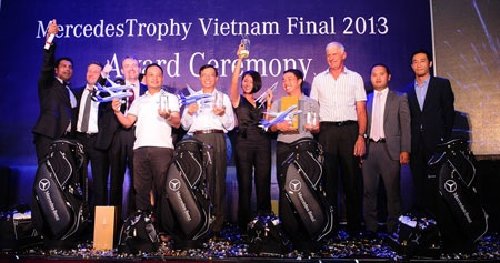 8 golf thủ MercedesTrophy Việt Nam thẳng tiến chung kết châu Á - 1 4 golf thủ xuất sắc nhất chung ket MercedesTrophy 2013 mien Nam