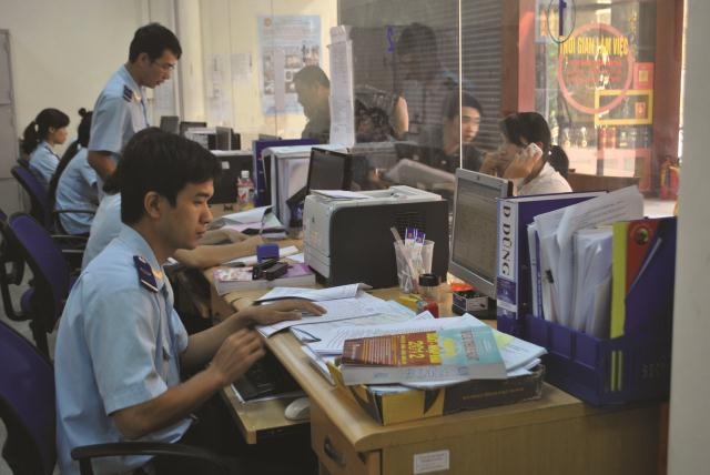 Hoạt động nghiệp vụ tại Hải quan Hữu Nghị, Lạng Sơn. Ảnh:H.N