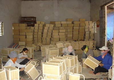Kim ngạch xuất khẩu các sản phẩm mây tre đạt 200 triệu USD/năm