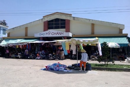 Chợ Mỹ Chánh bị vướng về thủ tục