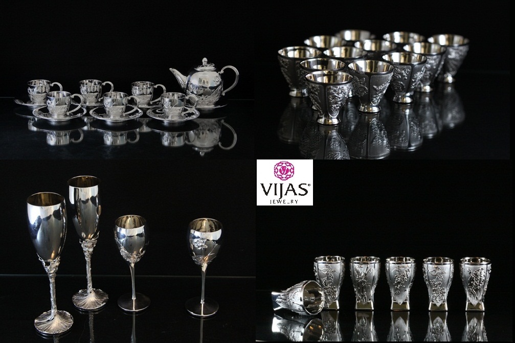 Tưng bừng khai trương - Rộn ràng ưu đãi cùng Vijas - 5 Sản phẩm mỹ nghệ Bạc cao cấp được thiết kế tinh xảo, sang trọng