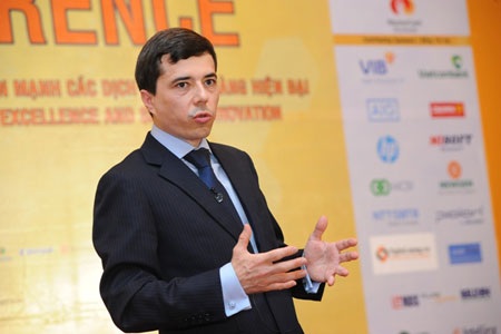 Ông Loic Faussier - Phó Tổng Giám Đốc kiêm Giám Đốc khối Quản trị rủi ro Ngân hàng VIB.