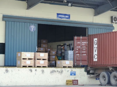 Hải quan Hà Nội điện tử hóa quản lý kho ngoại quan - 1 Kho ngoại quan Khu Công nghiệp Bắc Thăng Long thuộc Cục Hải quan Hà Nội quản lý