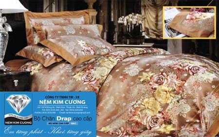 Nệm Kim Cương thỏa mãn khách hàng bằng chất lượng và dịch vụ xuất sắc - 5 Sản phẩm chăn drap cao cấp của Công ty Nệm Kim Cương