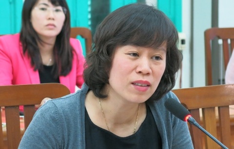 Bà Tạ Thị Phương Lan (ảnh: M.B)
