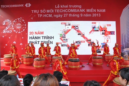 Techcombank khai trương trụ sở mới ở miền Nam - 1 Tòa nhà cũng chính là địa điểm mới của Văn phòng Đại diện của Techcombank tại Miền