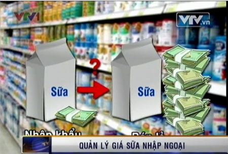 Sữa nhập ngoại: Giá bán lẻ gấp 5 lần giá nhập khẩu - 1 Sữa nhập ngoại: Giá bán lẻ gấp 5 lần giá nhập khẩu