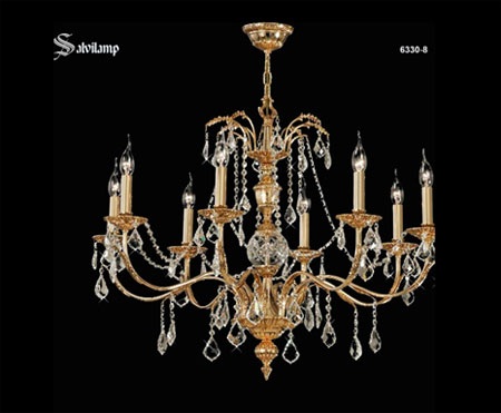 Nhà đẹp không thể thiếu đèn Salvilamp - 3 Phần trang trí bằng pha lê cao cấp SWAROVSKI và pha lê ASFOUR của công ty sản xuất pha