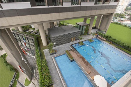 Mua căn hộ Dolphin, nhận ngay tiền thuê nhà - 3 Toàn cảnh khu dịch vụ tại Sky garden –
