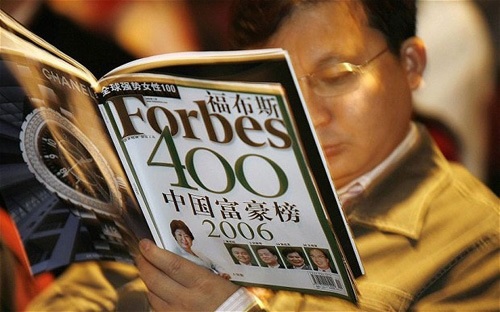 Tạp chí Forbes có thể bán mình giá nửa tỉ đô - 1 Forbes nổi tiếng với việc xếp hạng hàng năm những cá nhân giàu có trên thế giới - Ảnh: Telegraph.