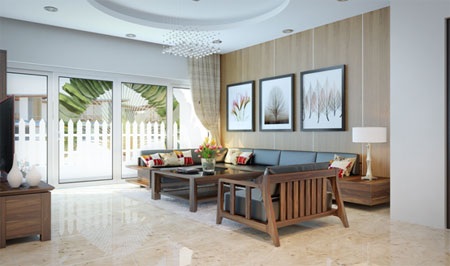 Gỗ Óc chó - điểm nhấn nổi bật tại Vietbuild 2 - 2 Gian hàng đã nhận được nhận xét tích cực từ rất nhiều khách tham quan. Trong đó anh