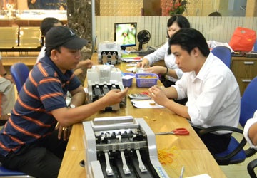 Vàng miếng loại một chỉ, hai chỉ, năm phân đang trở nên khan hiếm.