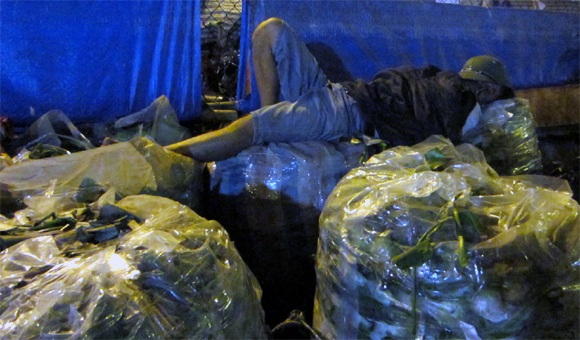 Phiên chợ “ngủ gật” ở Hà Nội - 4 Cái tất tả, nhọc nhằn len vào cả những giấc ngủ vốn riêng tư