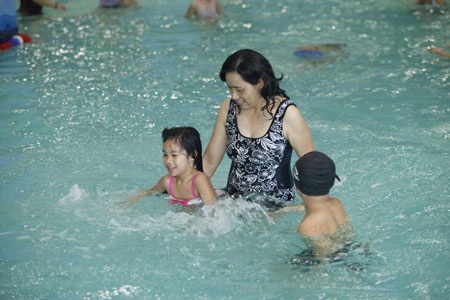 Khai trương cụm bể bơi trong nhà lớn nhất Việt Nam