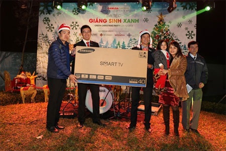 Gamuda Gardens rực rỡ đêm tiệc Giáng Sinh Xanh