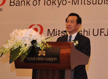 VietinBank tổ chức thành công chương trình “Kết nối Kinh doanh toàn cầu” - 2 Phát biểu của ông Go Watanabe – Tổng Giám đốc BTMU khu vực châu Á và châu Đại Dương