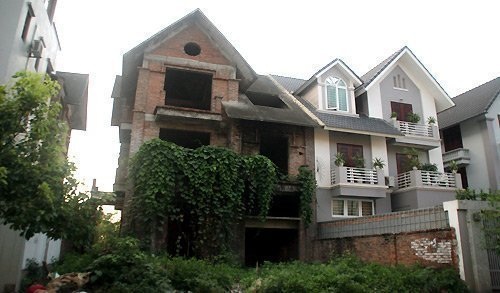 Những vùng đất “chết” sau 5 năm mang danh Hà Nội - 3 Nhiều khu đô thị mới vắng bóng người. (Ảnh:D.A)