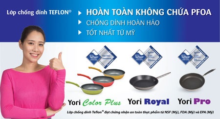 Lựa chọn chảo chống dính an toàn - 1 Lựa chọn chảo chống dính an toàn