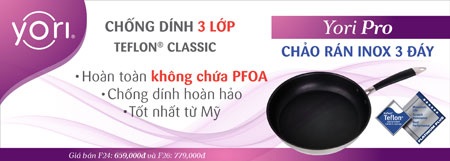 Lựa chọn chảo chống dính an toàn - 2 Lựa chọn chảo chống dính an toàn