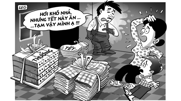 Bi hài thưởng Tết là 70 chiếc quần đùi - 1 Bi hài thưởng Tết là 70 chiếc quần đùi