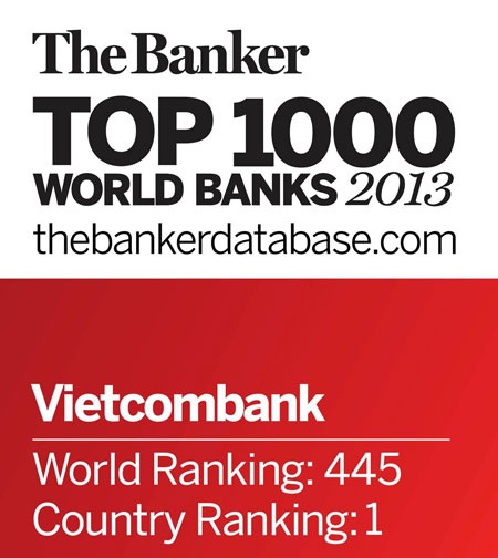 10 sự kiện tiêu biểu của Vietcombank năm 2013 - 10 Đến 31/12/2013,