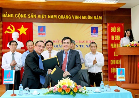 Bảo hiểm PVI: Một năm khởi sắc - 2 Lễ ký kết hợp đồng dự án Giàn khoan tự nâng Tam Đảo 05