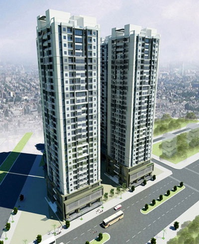 Sở hữu căn hộ tại Hà Nội chỉ 700 triệu đồng - 2 Phối cảnh chung cư Vân Canh