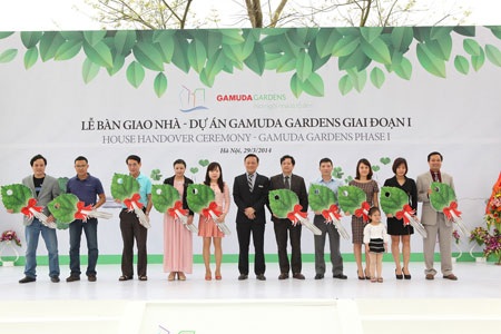 Gamuda Gardens bắt đầu bàn giao nhà cho cư dân - 1 Gamuda Gardens bắt đầu bàn giao nhà cho cư dân